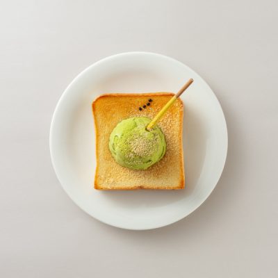 抹茶冰淇淋吐司
